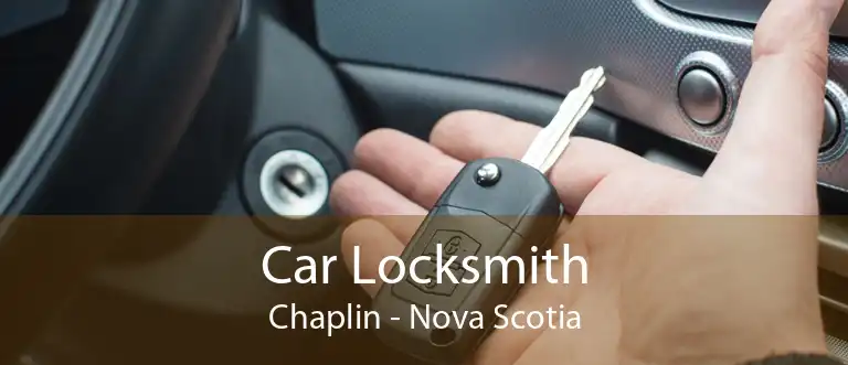 Car Locksmith Chaplin - Nova Scotia