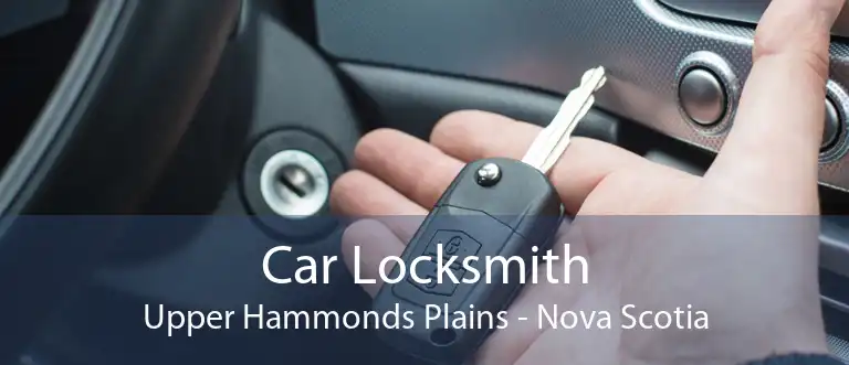 Car Locksmith Upper Hammonds Plains - Nova Scotia