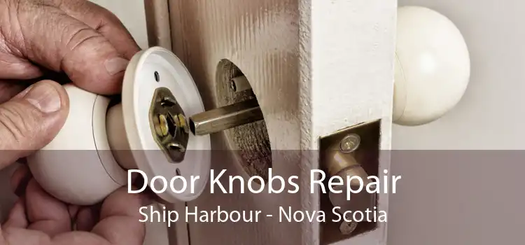 Door Knobs Repair Ship Harbour - Nova Scotia