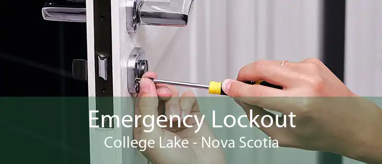Emergency Lockout College Lake - Nova Scotia