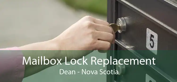 Mailbox Lock Replacement Dean - Nova Scotia