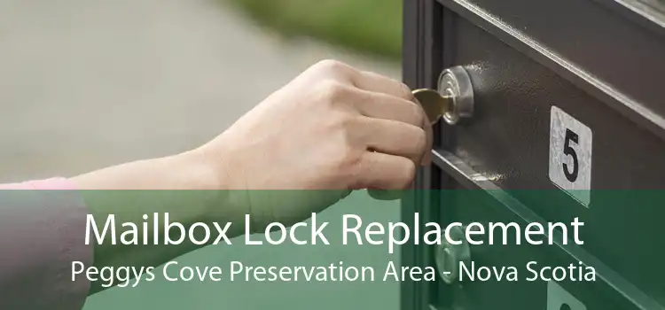 Mailbox Lock Replacement Peggys Cove Preservation Area - Nova Scotia