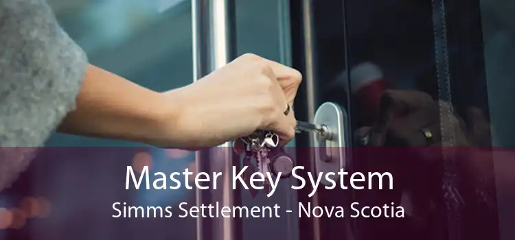 Master Key System Simms Settlement - Nova Scotia