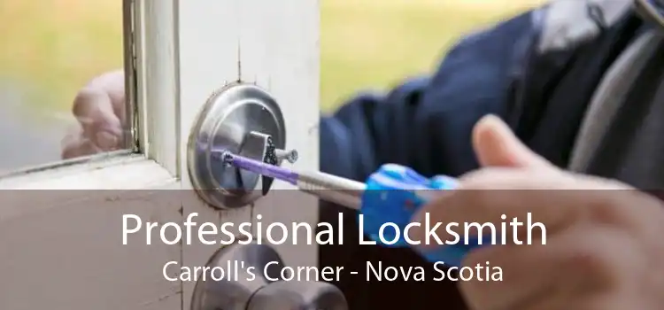 Professional Locksmith Carroll's Corner - Nova Scotia