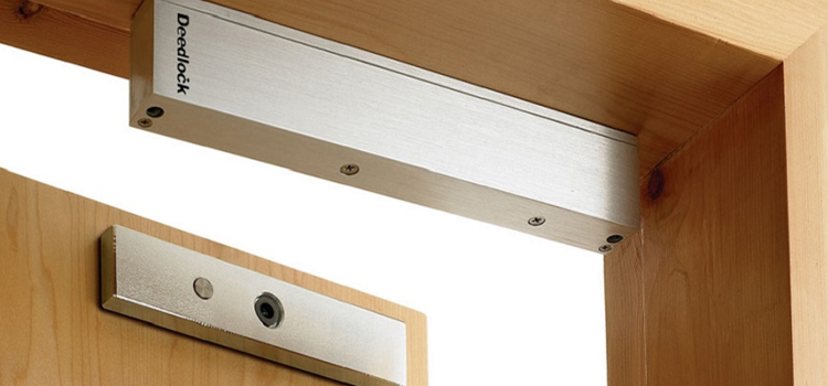 Magnetic lock installation Dean
